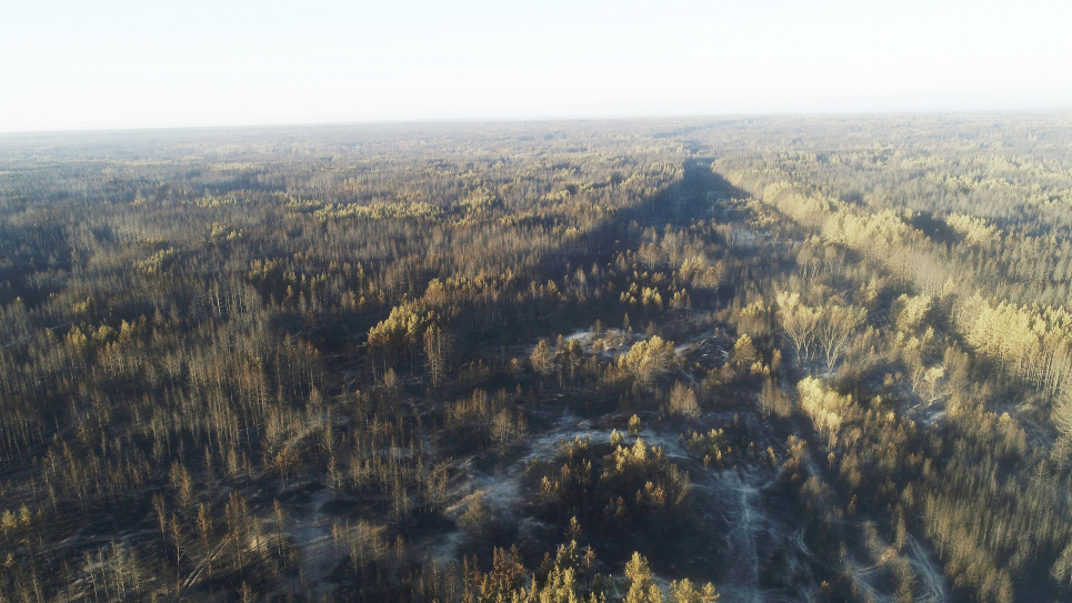 Пожежу на Луганщині загасили не до кінця