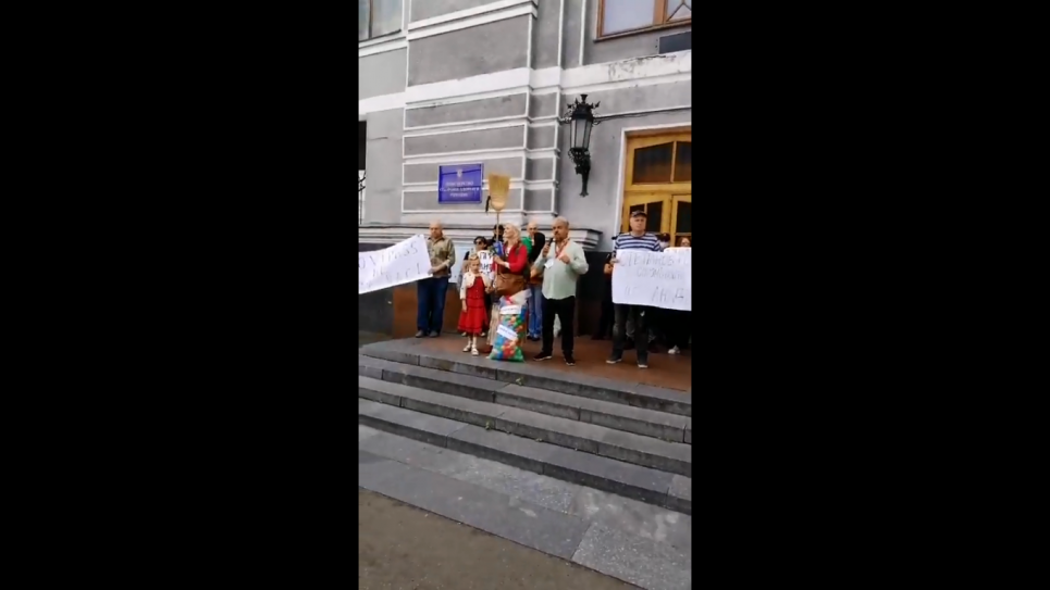 У Києві протестували проти підвищення норм електромагнітного випромінювання (відео)