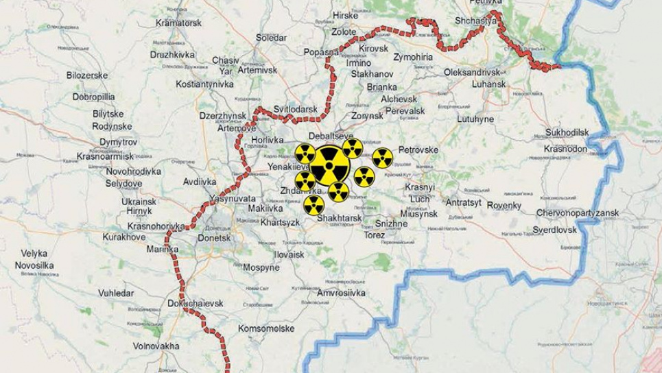 Радіоактивні відходи потрапили до питної води на окупованому Донбасі