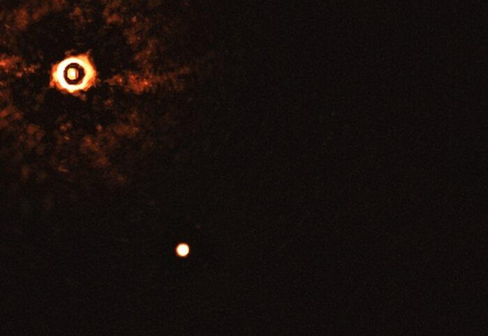 Астрономи вперше сфотографували зіркову систему схожу на Сонячну (фото) Фото European Southern Observatory