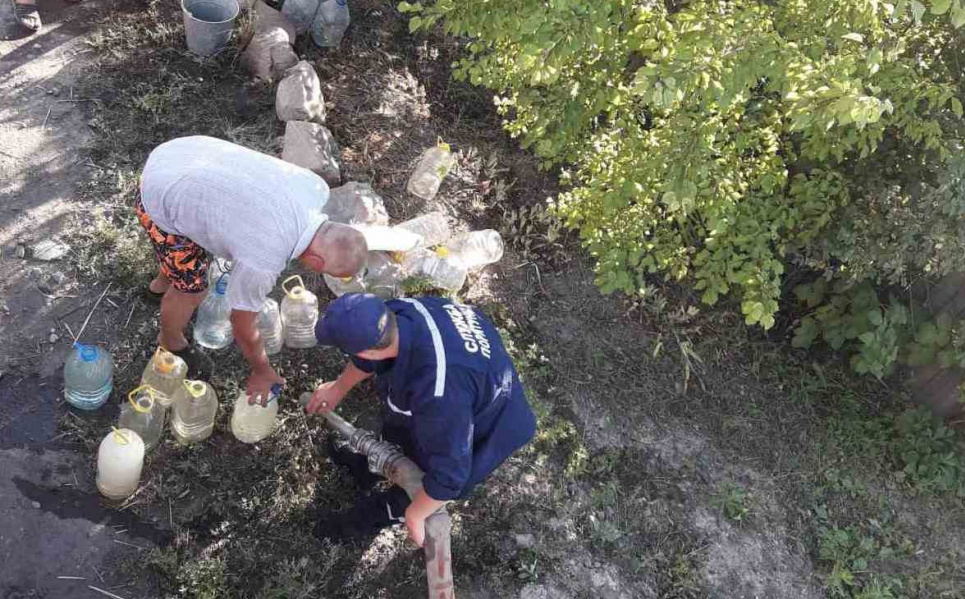 На Донбасі сталася масштабна аварія на водогоні