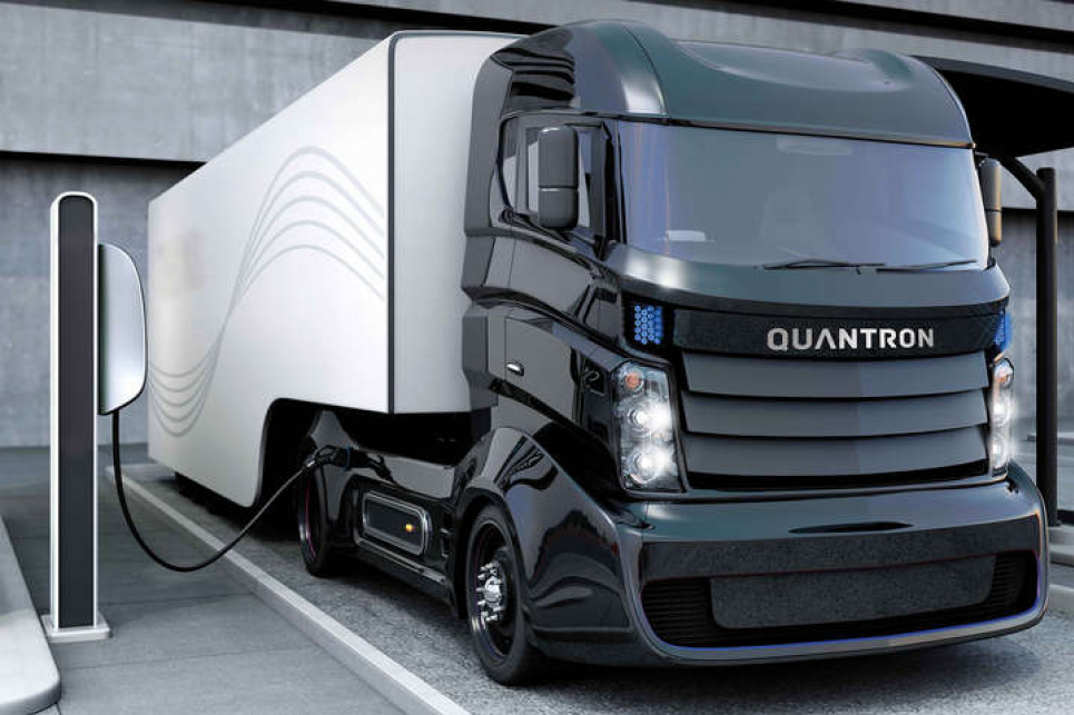 Німеччина запускає водневі вантажівки Фото quantron.net