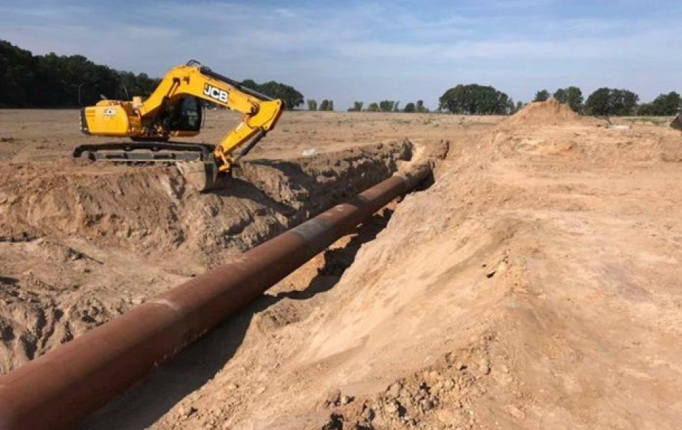 Аварійний газопровід під Києвом відремонтували (фото)