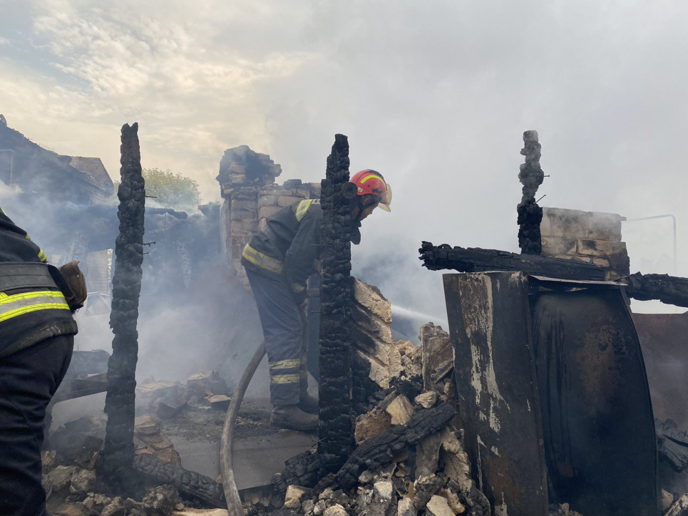 За спалений будинок держава надасть допомогу у 300 тис гривень Фото: ДСНС