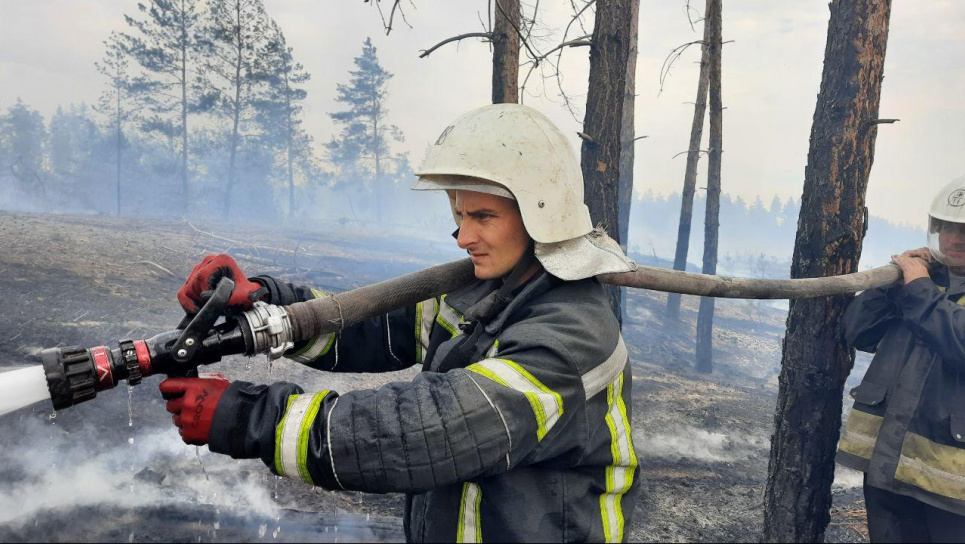 Страшні пожежі на Луганщині забирають життя людей (відео) Фото і відео: ДСНС України