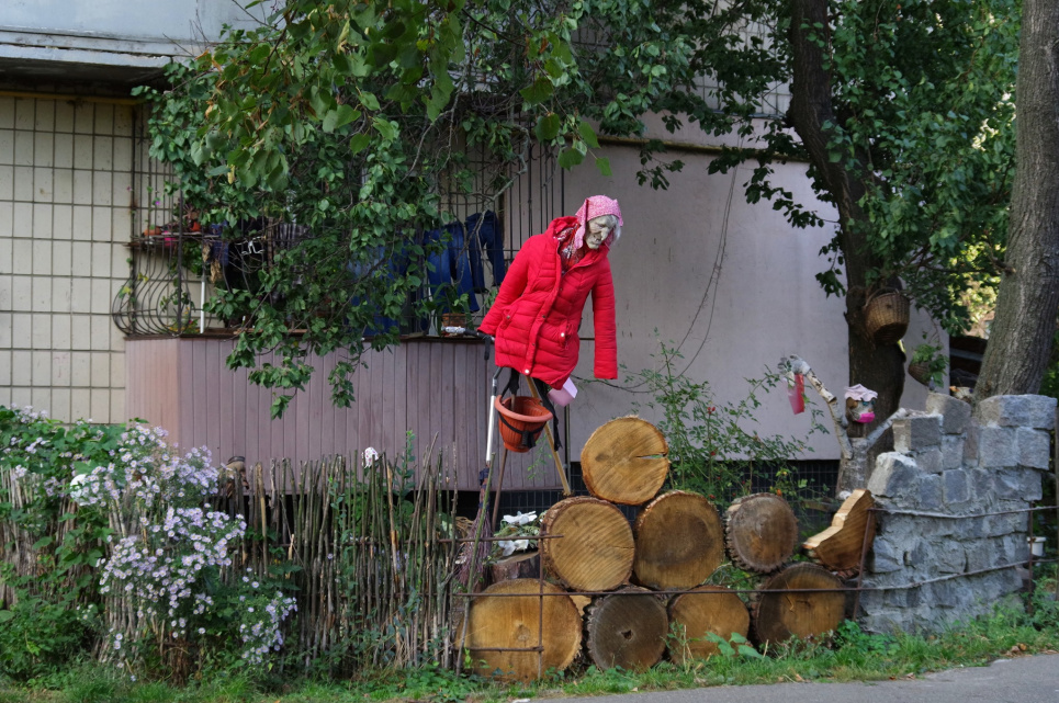 У столиці є квітник, який викликає і жах, і посмішки (фото)