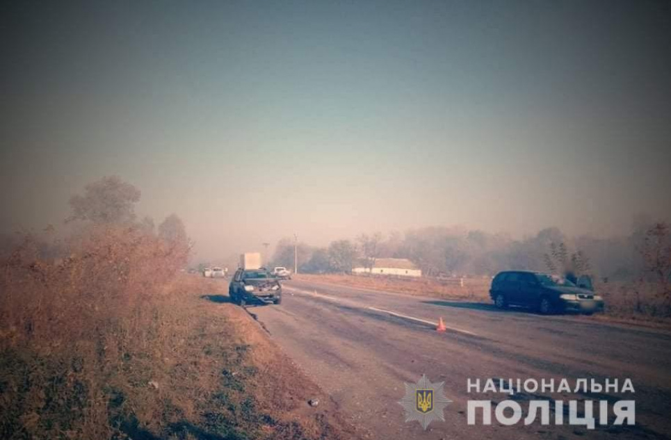 Через дим від пожеж на Сумщині сталася масштабна аварія (фото)