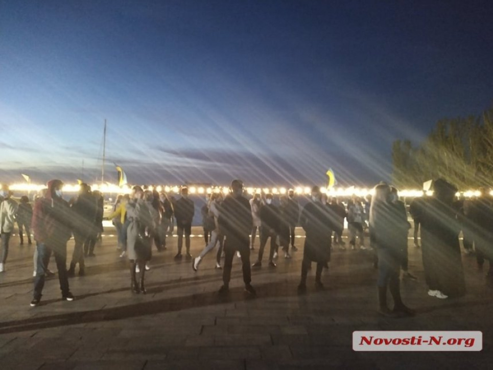 Працівники культури протестують проти закриття театрів та музеїв через карантин (відео)