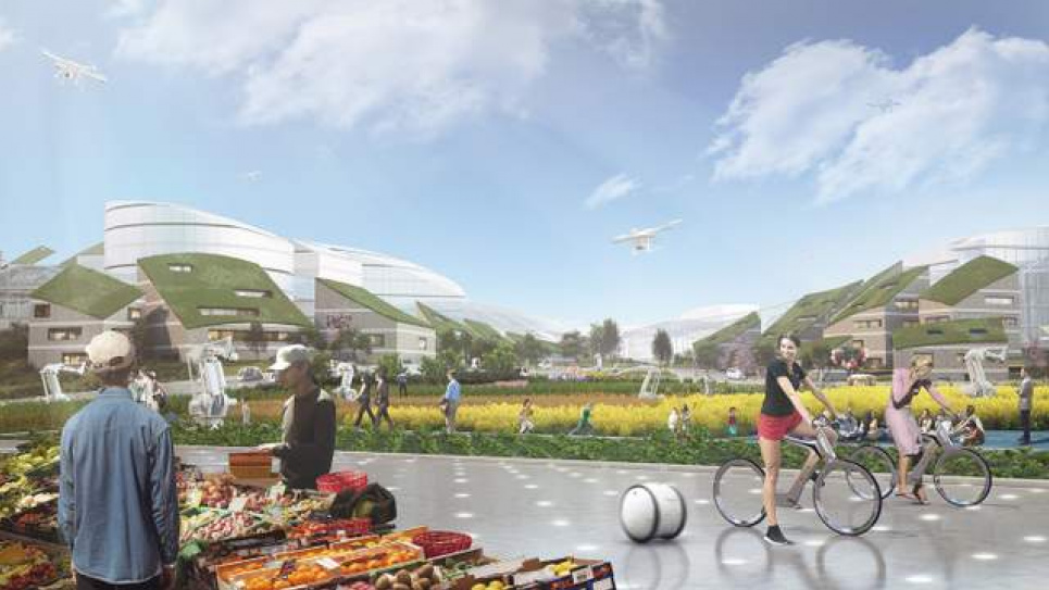 У Китаї побудують унікальне село в місті (фото)