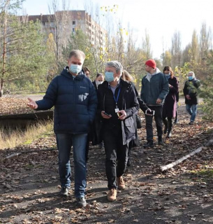 Міністр культури відвідав Чорнобильську зону відчуження: подробиці та фото Фото: Facebook-сторінка Державного агентства України з управління зоною відчуження