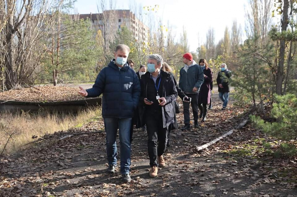 Міністр культури відвідав Чорнобильську зону відчуження: подробиці та фото Фото: Facebook-сторінка Державного агентства України з управління зоною відчуження