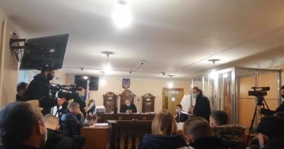 Напівпорожня зала та зухвалі заяви юриста: як судять гірників-страйкарів із Кривого Рогу Фото: Facebook-сторінка Михайла Волинця