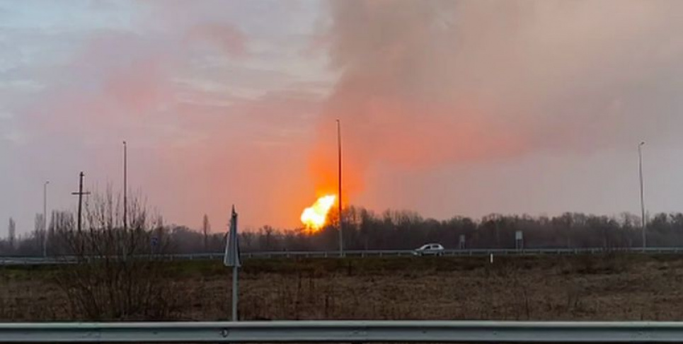На Полтавщині стався вибух через аварію на газопроводі, оновлено: відео Скріншот