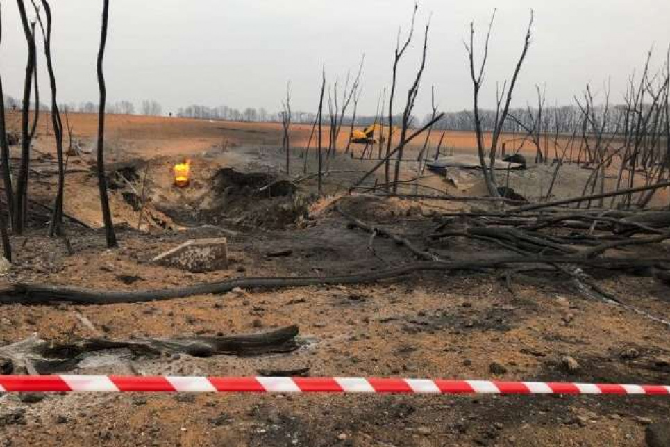 Газопостачання після вибуху під Лубнами поступово відновлюється