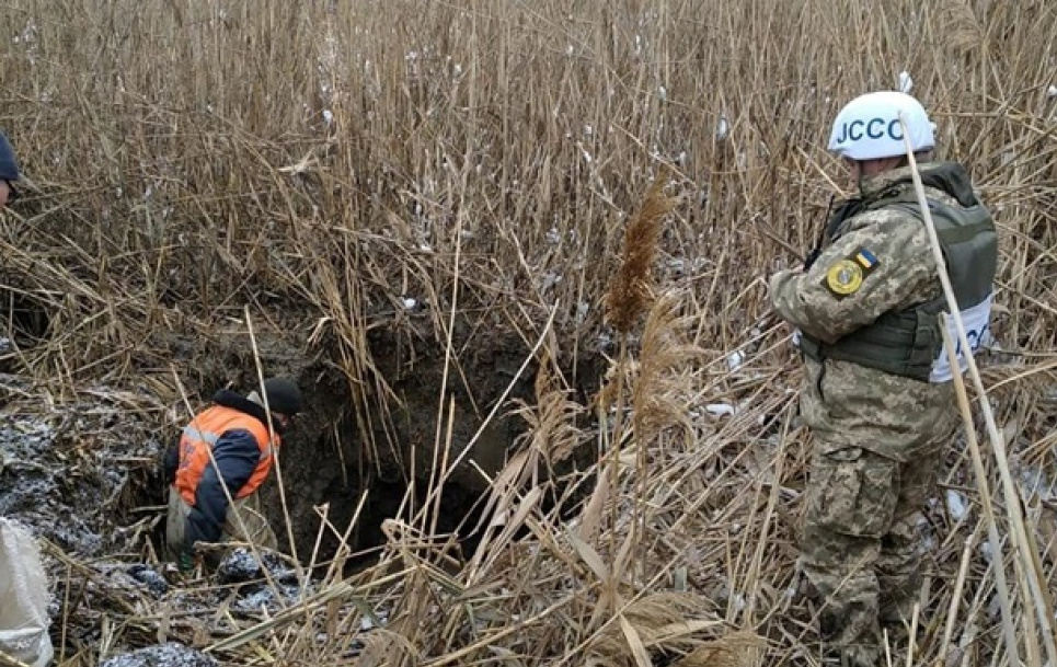 Закінчено ремонт водопроводу «Горлівка-Торецьк» Фото: facebook.com/pressjfo.news