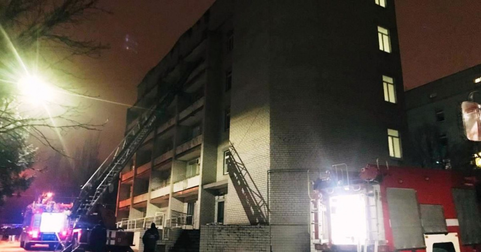 Пожежа сталася в реанімації ковідної лікарні