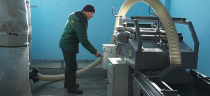 На Вінниччині запрацював перший в Україні завод з переробки часнику.Фото: Суспільне