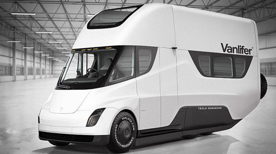Tesla випустить фургон, на якому можна їздити навіть у разі апокаліпсису Tesla випустить електрофургон із сонячними панелями