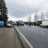 Фото galka.if.ua - На Франковщине предприниматели перекрыли трассу