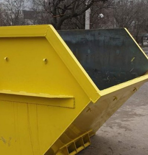 В Кропивницком крупногабаритный мусор горожане могут выбрасывать в специальные контейнеры (видео) Контейнер для сбора крупногабаритного мусора.Фото: Суспільне Кропивницкий