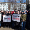 Фото Екатерины Тарановской. Предприниматели взбунтовались и вышли с протестами против карантина 