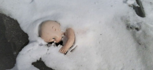 Однорічний малюк замерз на смерть