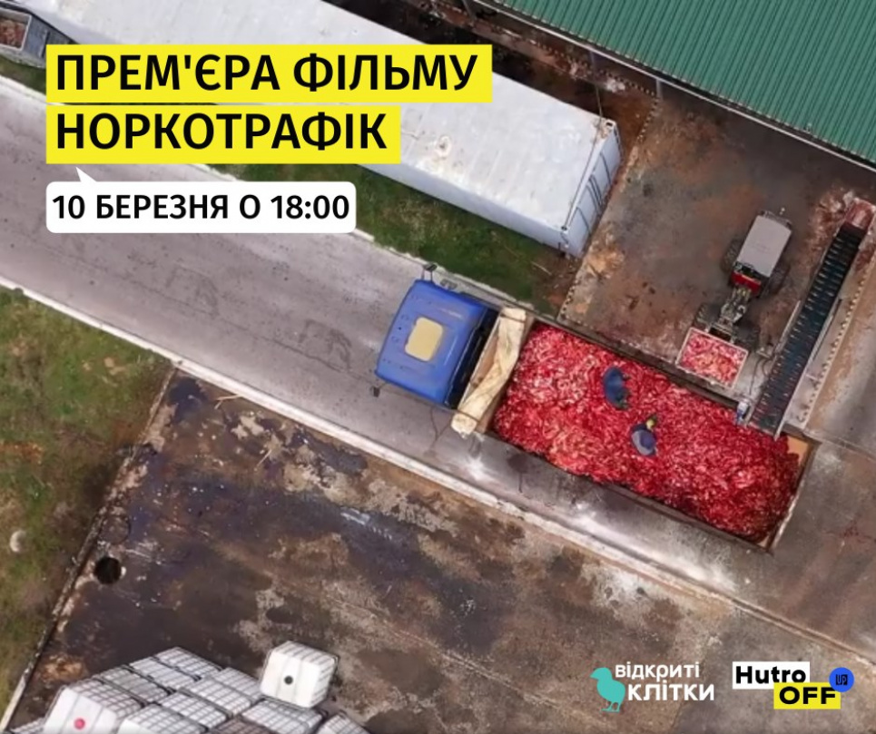 В фильме расскажут шокирующую правду о норкофермах в Украине