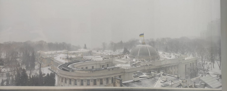 Столицю вхурделило березневим снігом (фото, відео) Столицю вхурделило березневим снігом. Усі фото із соцмереж