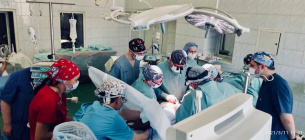 У столичному «Охматдиті» провели першу трансплантацію нирки. Фото: І. Заславець