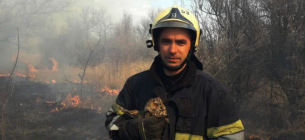 В Днепропетровской области спасли совенка, пострадавшего из-за поджога 