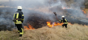  в Украине за сутки произошло 195 пожаров на открытых территориях, больше всего - в Донецкой области