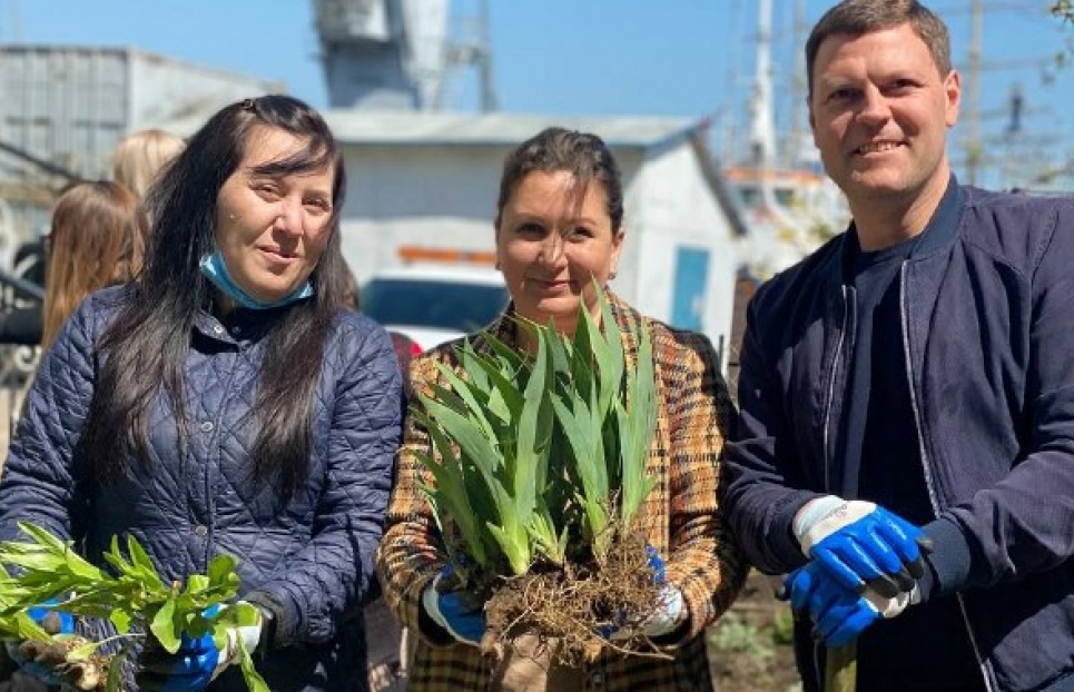 Святкування Всесвітнього Дня Землі у ДП «Одеський порт» (фото)