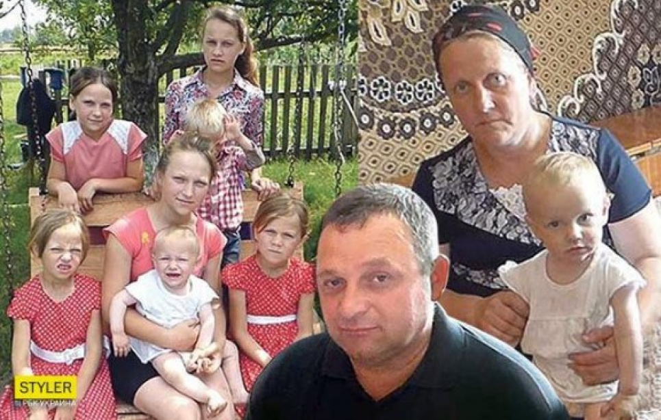 Украинка родила 19 детей без двойняшек и не собирается останавливаться