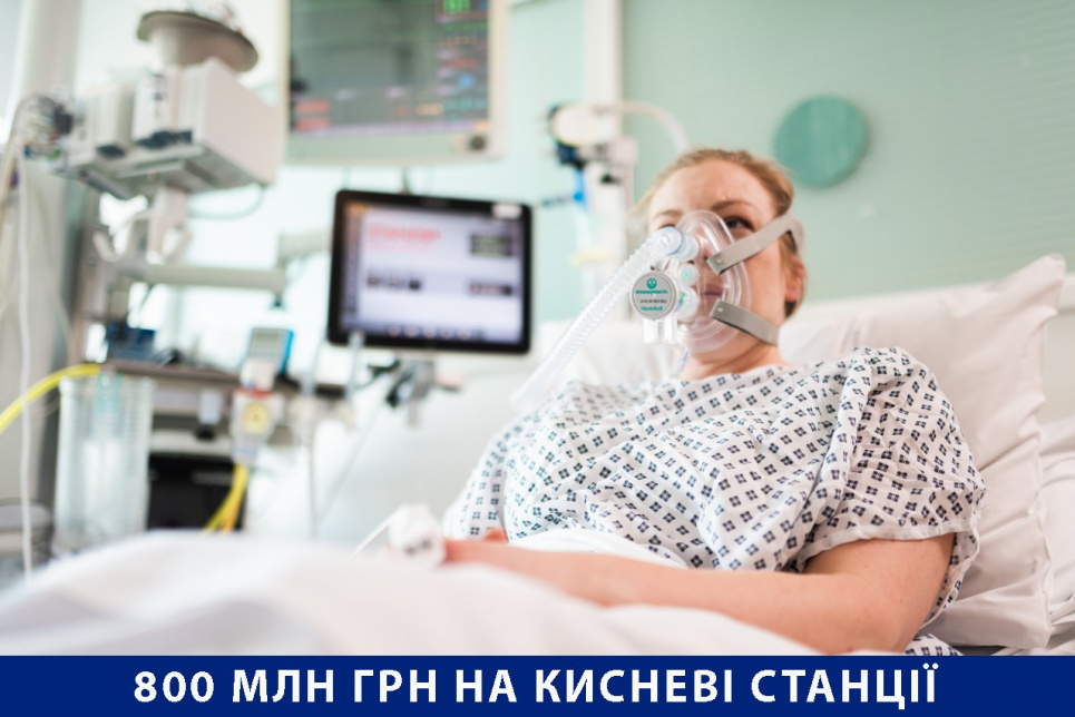 Депутат пропонує виділити 800 млн грн на кисневі станції в усіх опорних лікарнях Депутат пропонує виділити 800 млн грн на кисневі станції в усіх опорних лікарнях