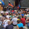 «Отдайте нам нашу зарплату!». В столице шахтеры требуют выплатить зарплатный долг