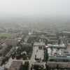 Центр Украины накрыла пылевая буря «Астраханский суховей». Фото: Мої Лубни