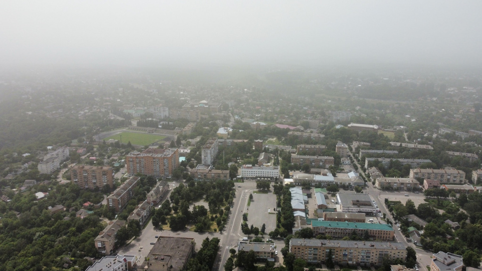 Центр України накрила пилова буря «Астраханський суховій» (ФОТО, ВІДЕО) Центр України накрила пилова буря «Астраханський суховій». Фото: Мої Лубни