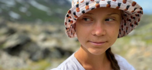 Грета Тунберг подорожує Лапландією та фіксує кліматичне потепління (ФОТО)