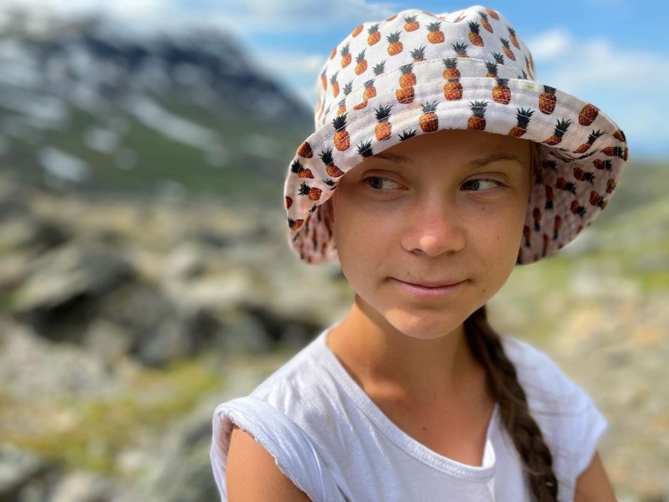 Грета Тунберг подорожує Лапландією та фіксує кліматичне потепління (ФОТО)