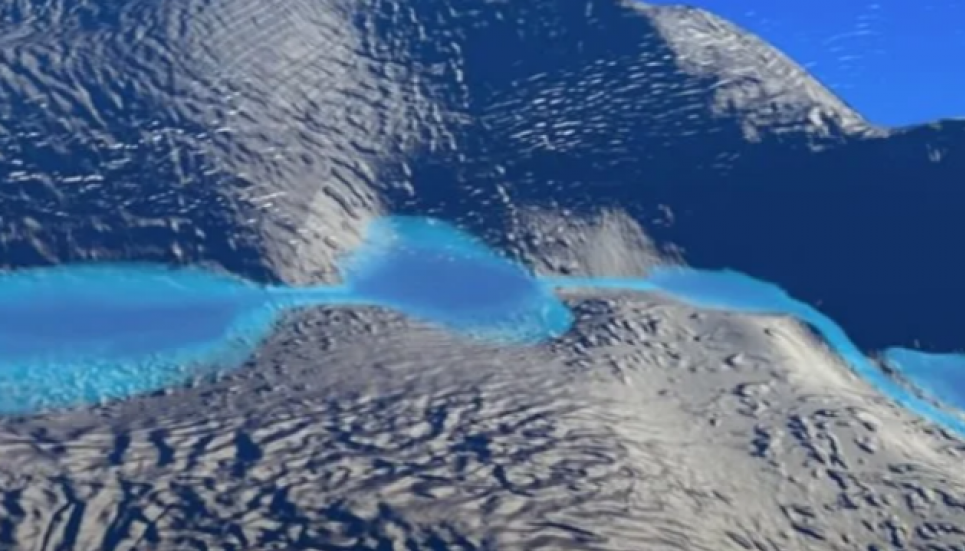 NASA знайшла приховані озера під льодами Антарктиди (ВІДЕО) Фото: скрін із відео