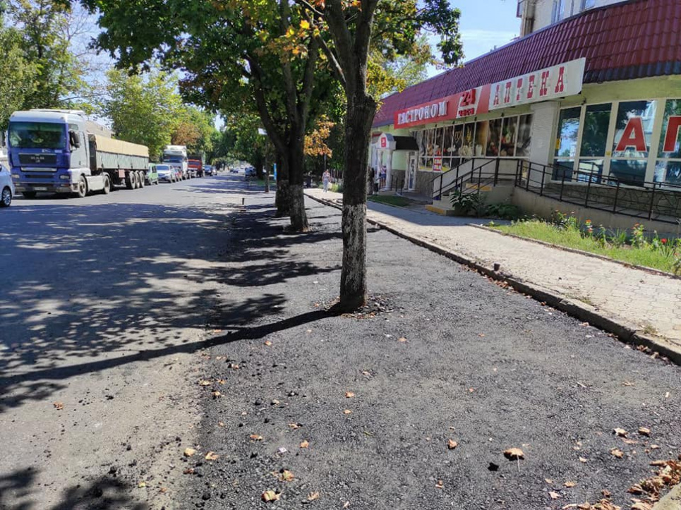 У Миколаєві на вулиці дерева закатали в асфальт (ФОТО) У Миколаєві на вулиці дерева закатали в асфальт