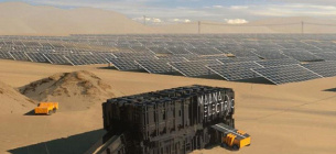 Створено бокси, які перетворюють пісок у сонячні панелі для електростанцій