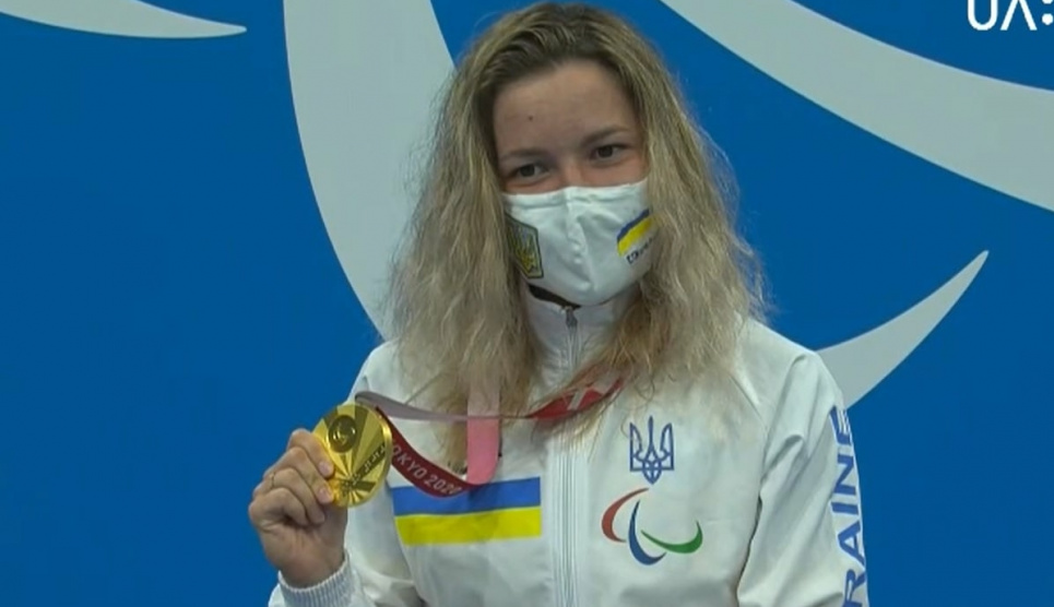 В первый день Паралимпийских игр украинцы завоевали восемь медалей На фото: Елизавета Мерешко