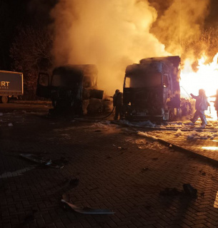 У Харківській області стався вибух на АЗС (ВІДЕО) Пожежа