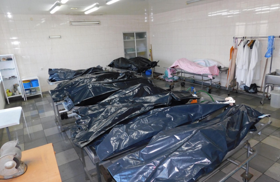 Врачи показали переполненные морги в Полтаве из-за SARS-CoV-2 (ФОТО) Фото poltava.to