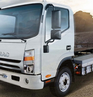 В Україні презентували першу електричну вантажівку марки JAC JAC N55 EV