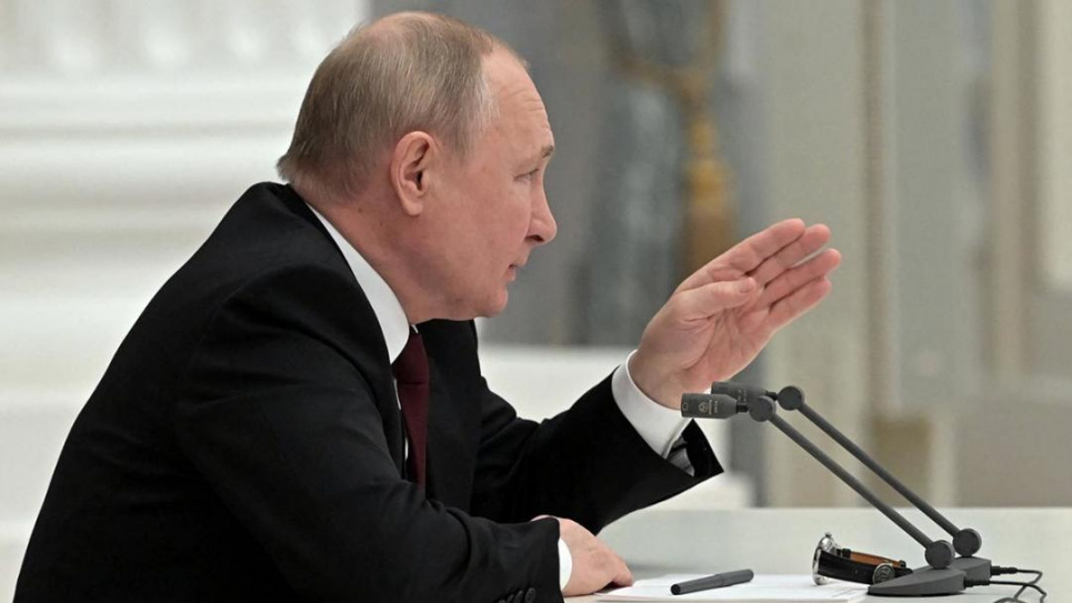Стали відомі межі визнаних Путіним "ЛДНР": ідеться про всю територію окупованих областей Путін