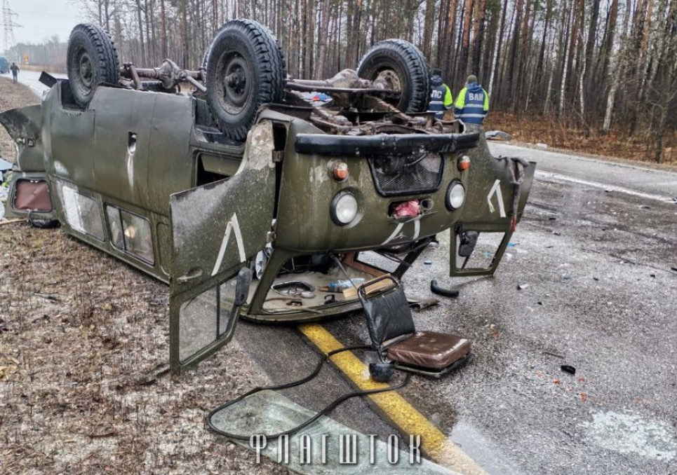 У Білорусі російська військова техніка масово потрапляє в ДТП (ФОТО, ВІДЕО)