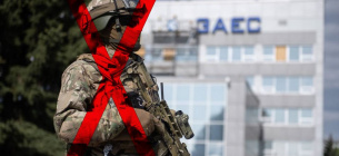 Міненергетики заявило про знеструмлення лінії живлення Запорізької АЕС Знеструмлення лінії живлення окупованої Запорізької АЕС