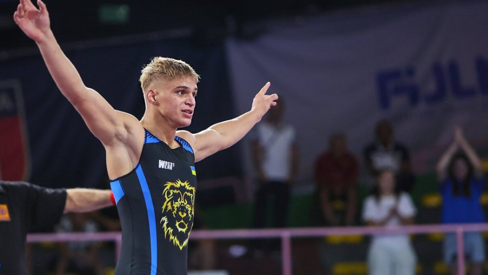 19-річний борець із Одещини став чемпіоном Європи